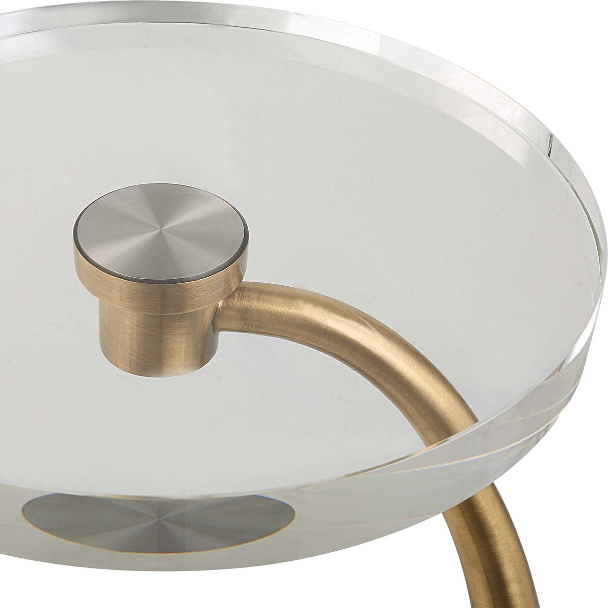 Waveney Drink Table Brass | BeBoldFurniture