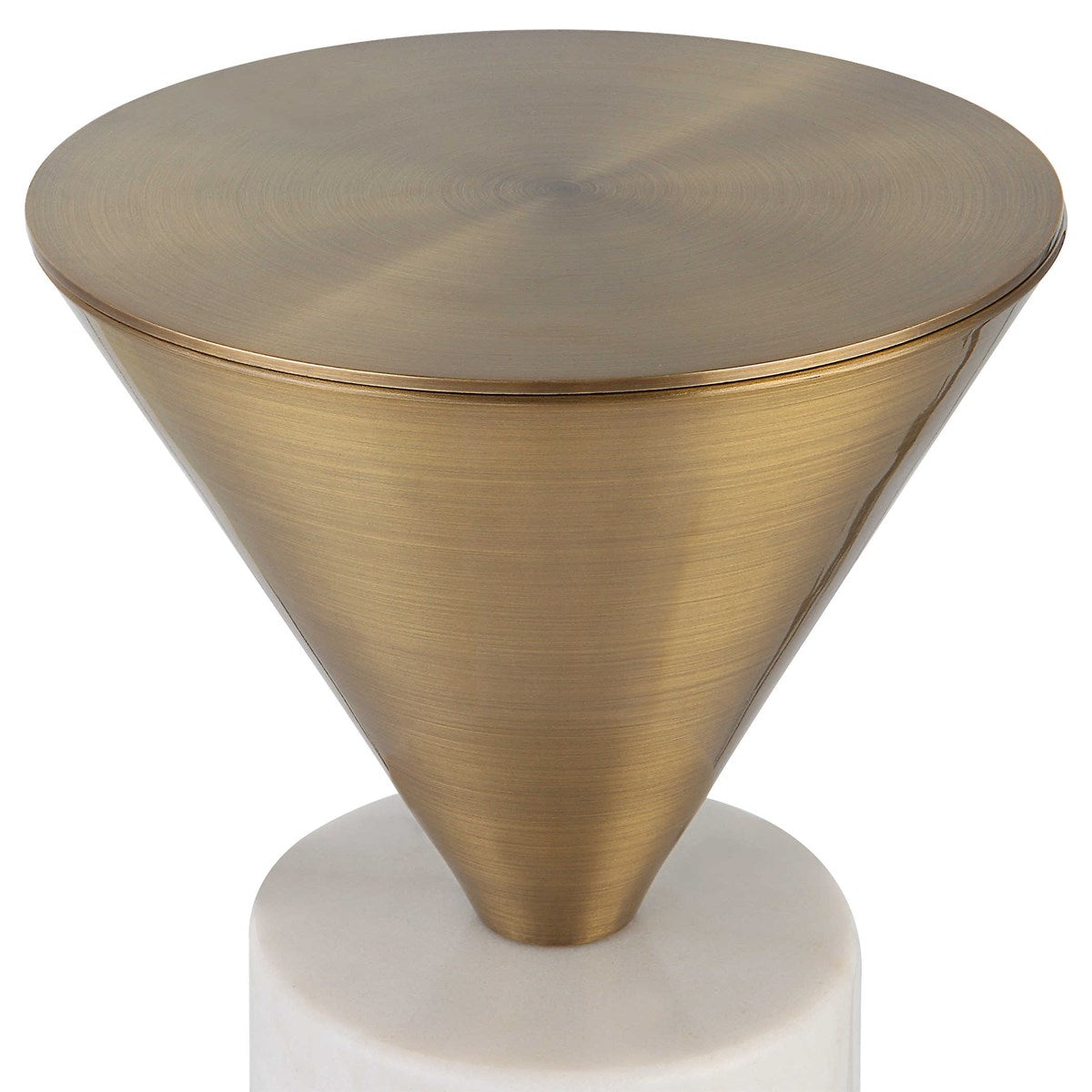 Top Hat Drink Table Brass | BeBoldFurniture