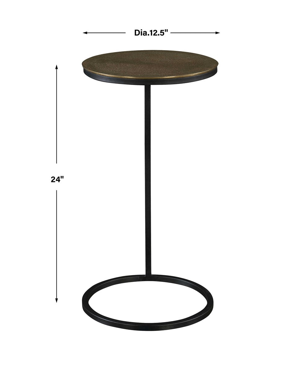 Brunei Accent Table Gold | BeBoldFurniture