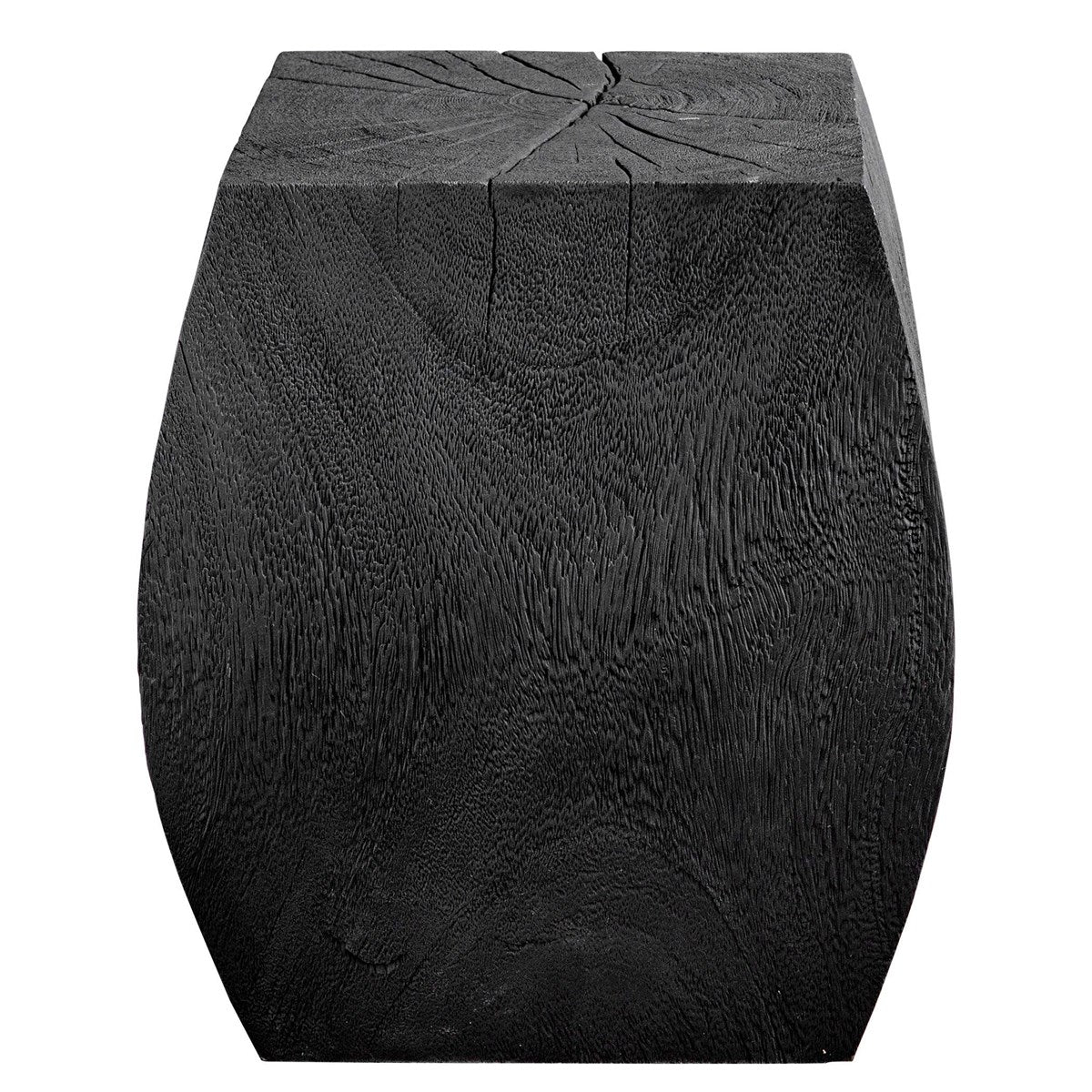 Grove Accent Stool Black | BeBoldFurniture