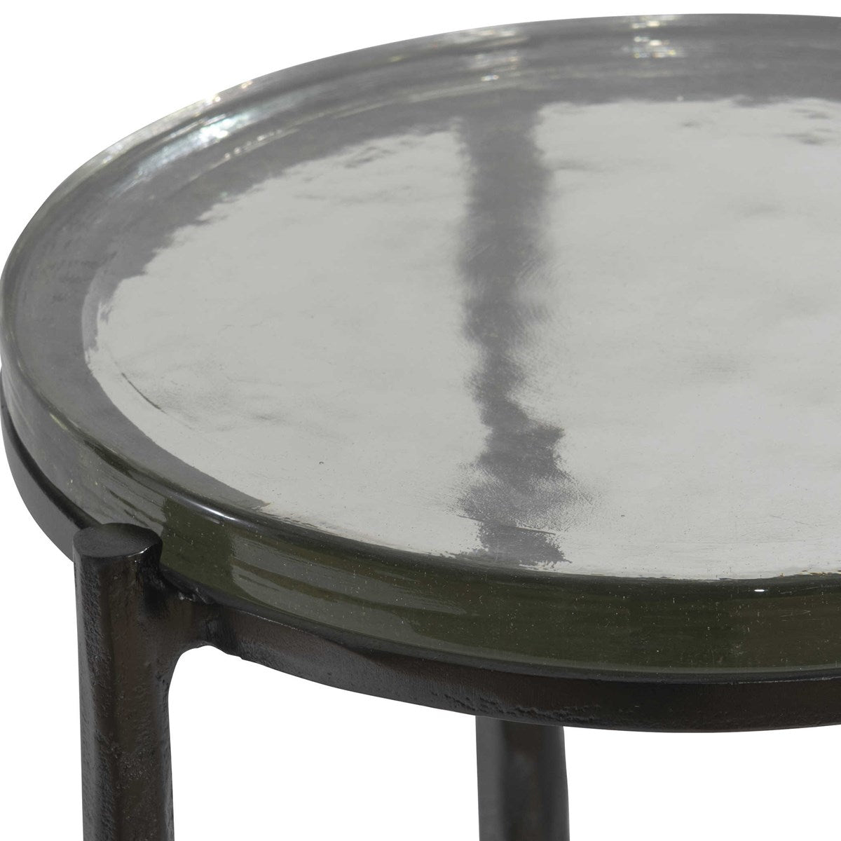 Eternity Accent Table Gunmetal | BeBoldFurniture