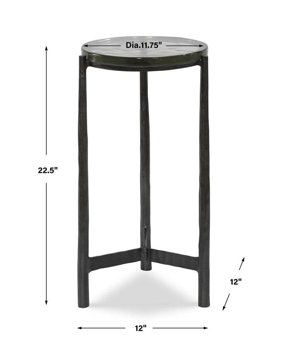 Eternity Accent Table Gunmetal | BeBoldFurniture