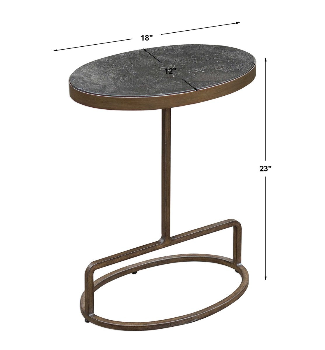 Jessenia Accent Table Bluestone | BeBoldFurniture