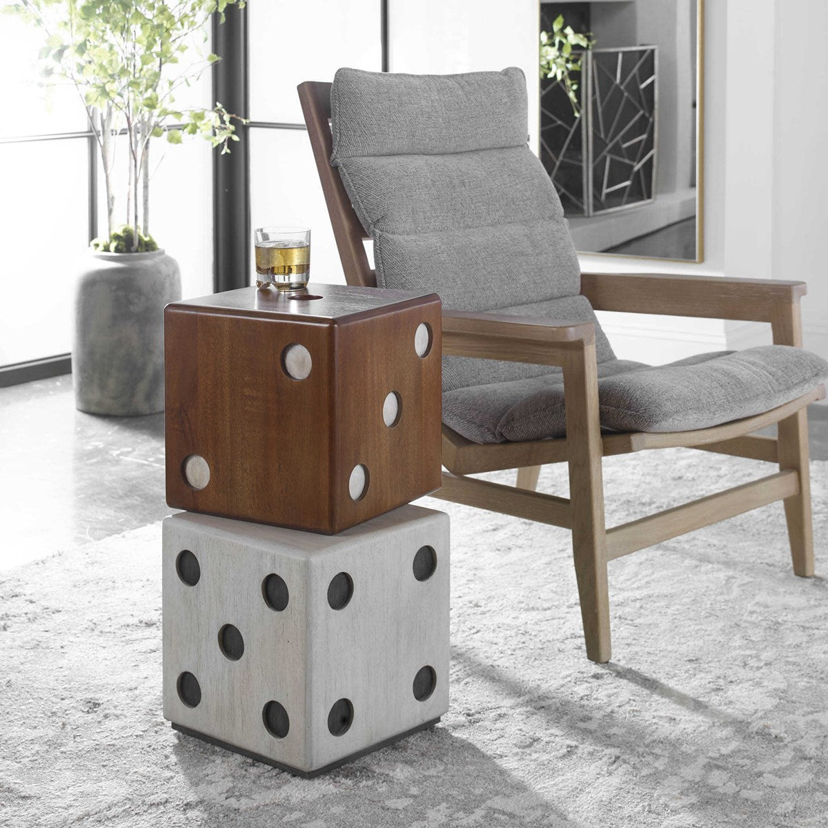 Roll the Dice Accent Table | BeBoldFurniture