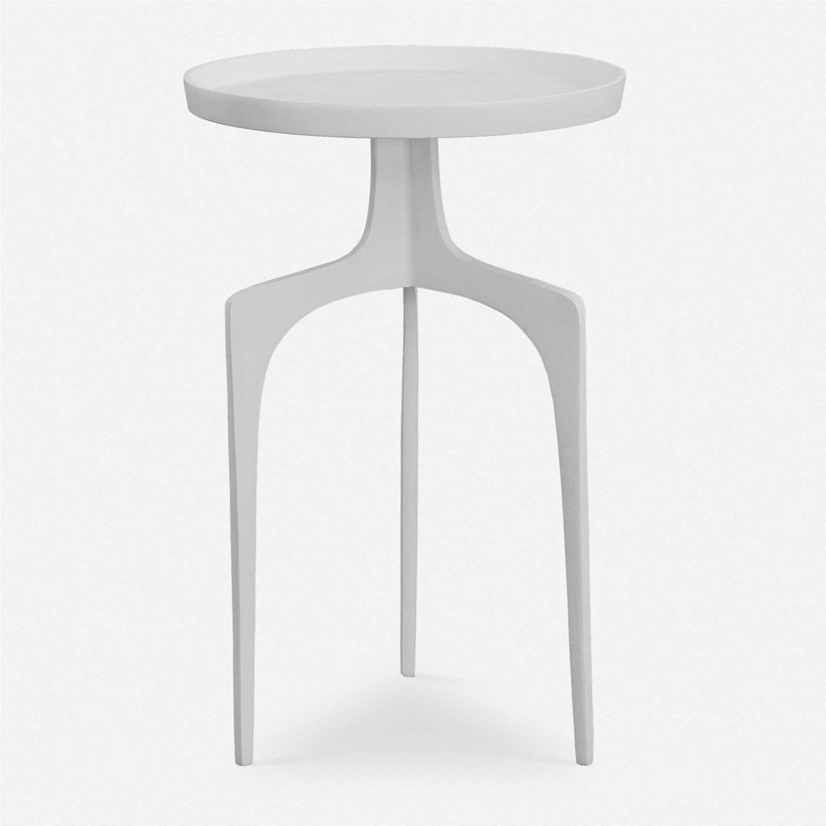 Kenna Accent Table White | BeBoldFurniture