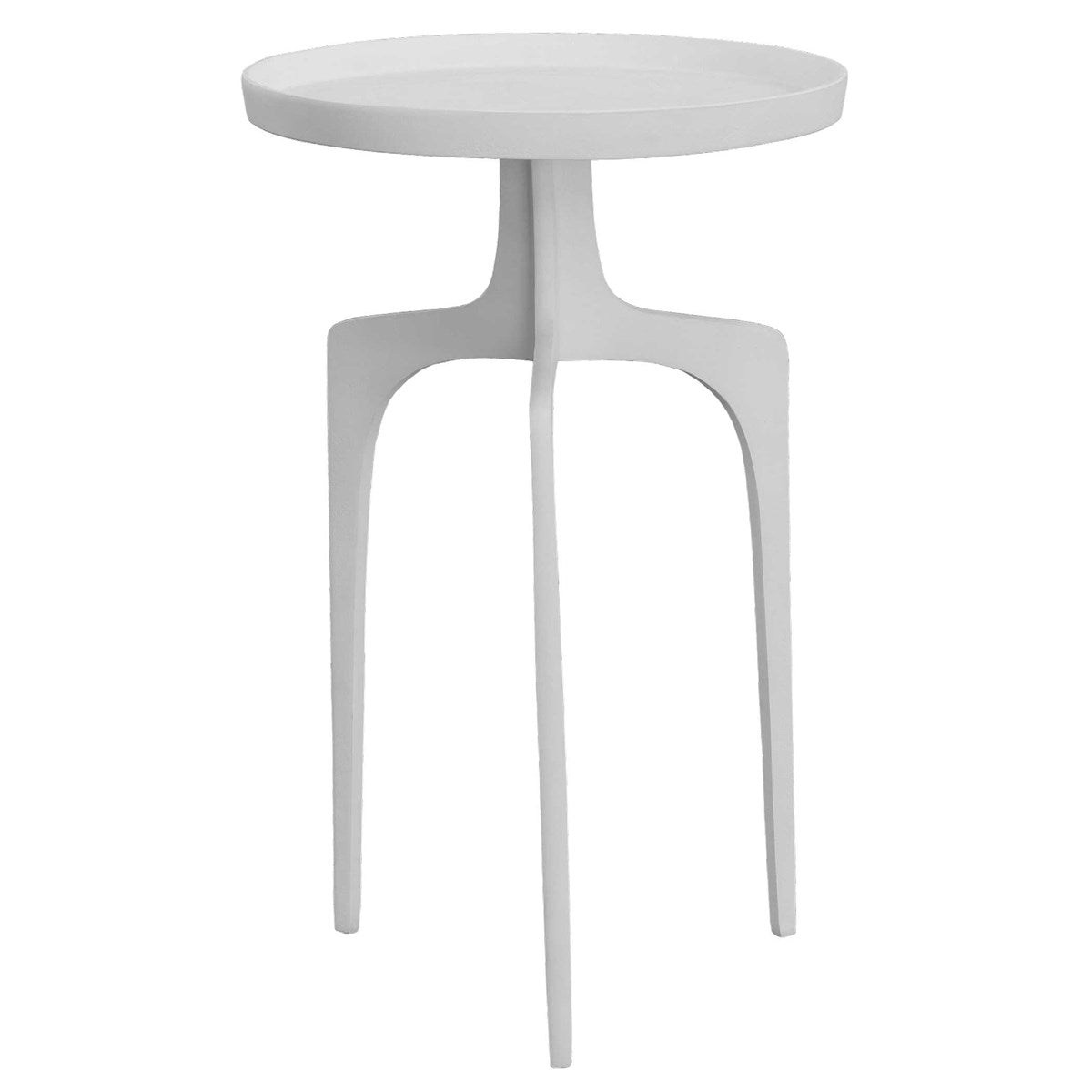 Kenna Accent Table White | BeBoldFurniture