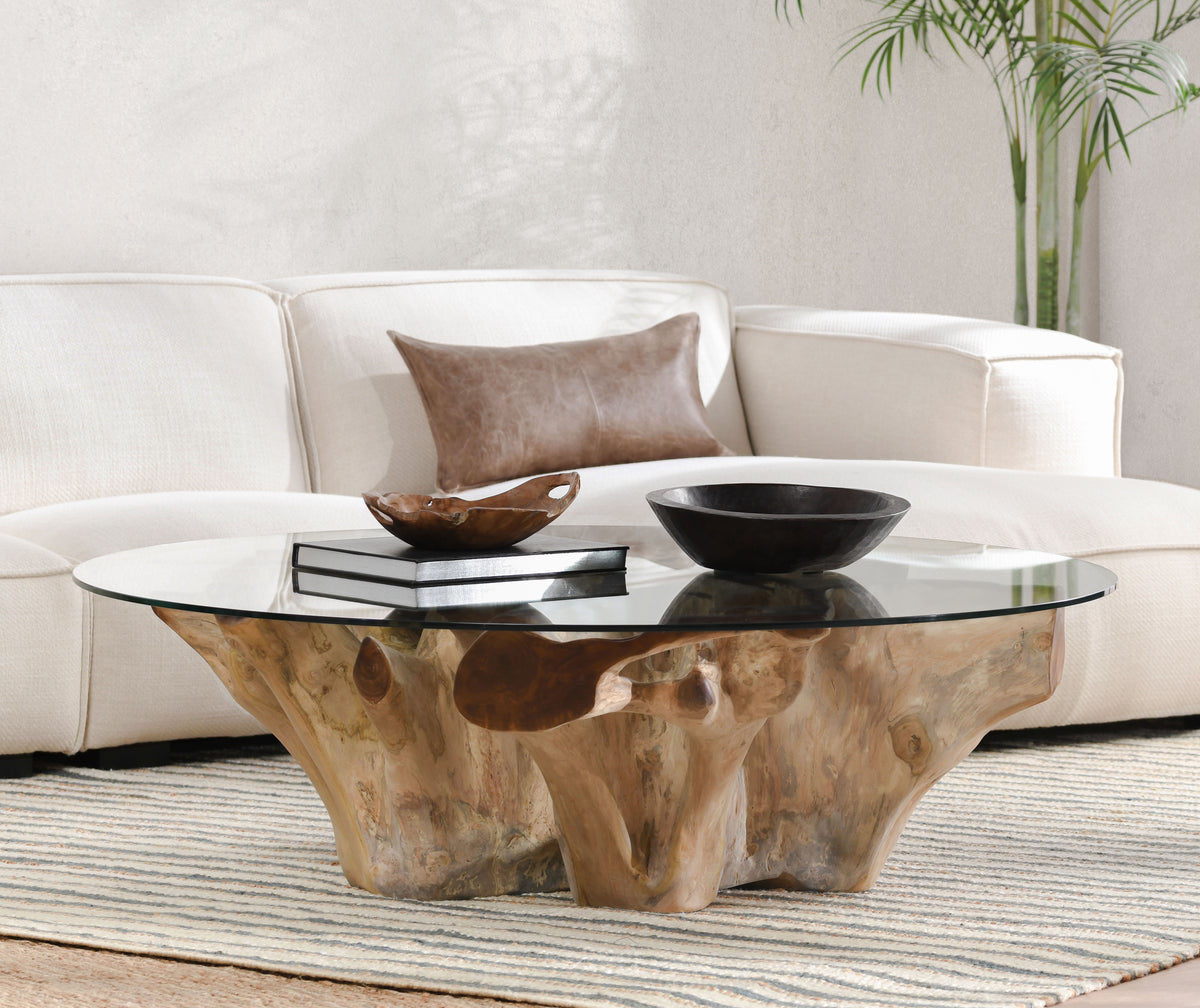 Willow Coffee Table 60" Natural | BeBoldFurniture