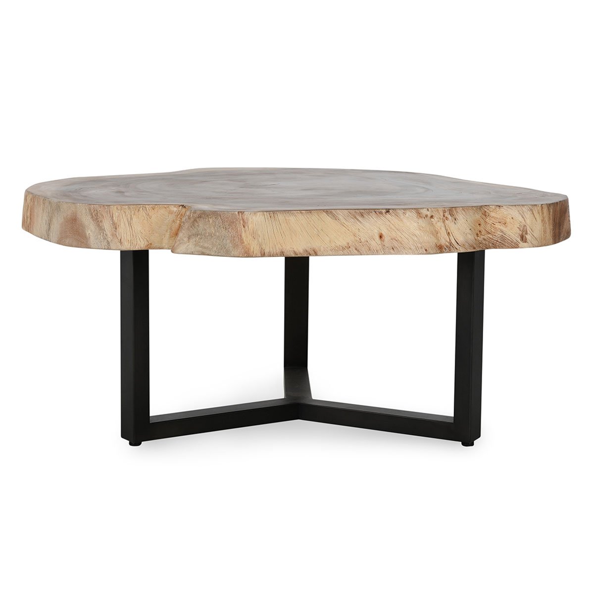 Celine Live Edge Coffee Table Natural | BeBoldFurniture