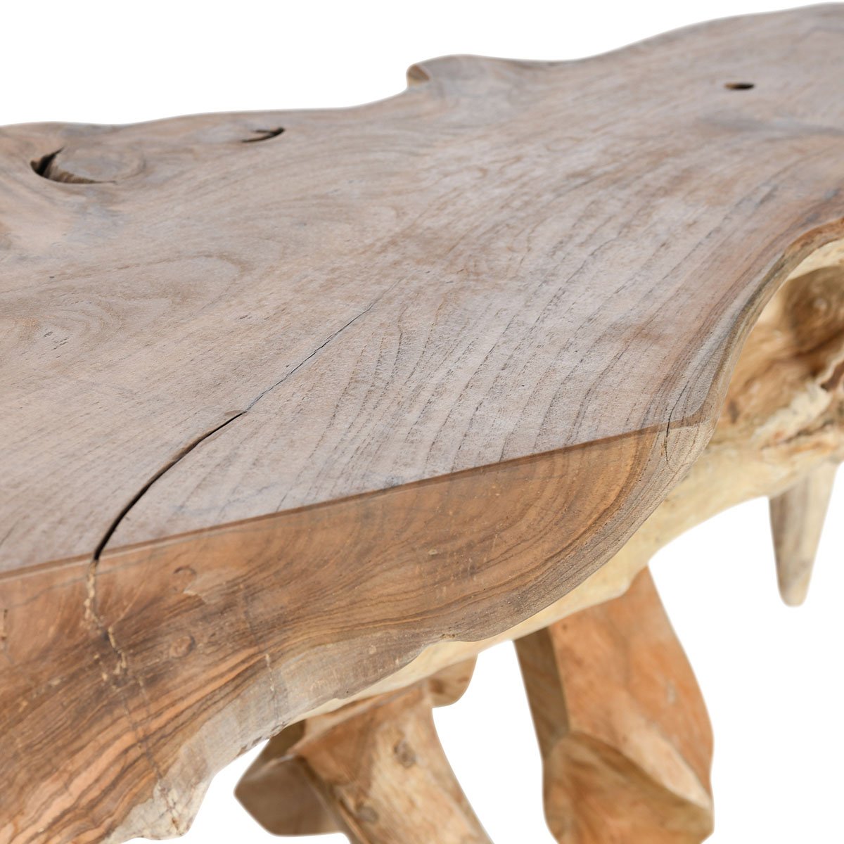 Shia Root 98" Console Table Natural | BeBoldFurniture