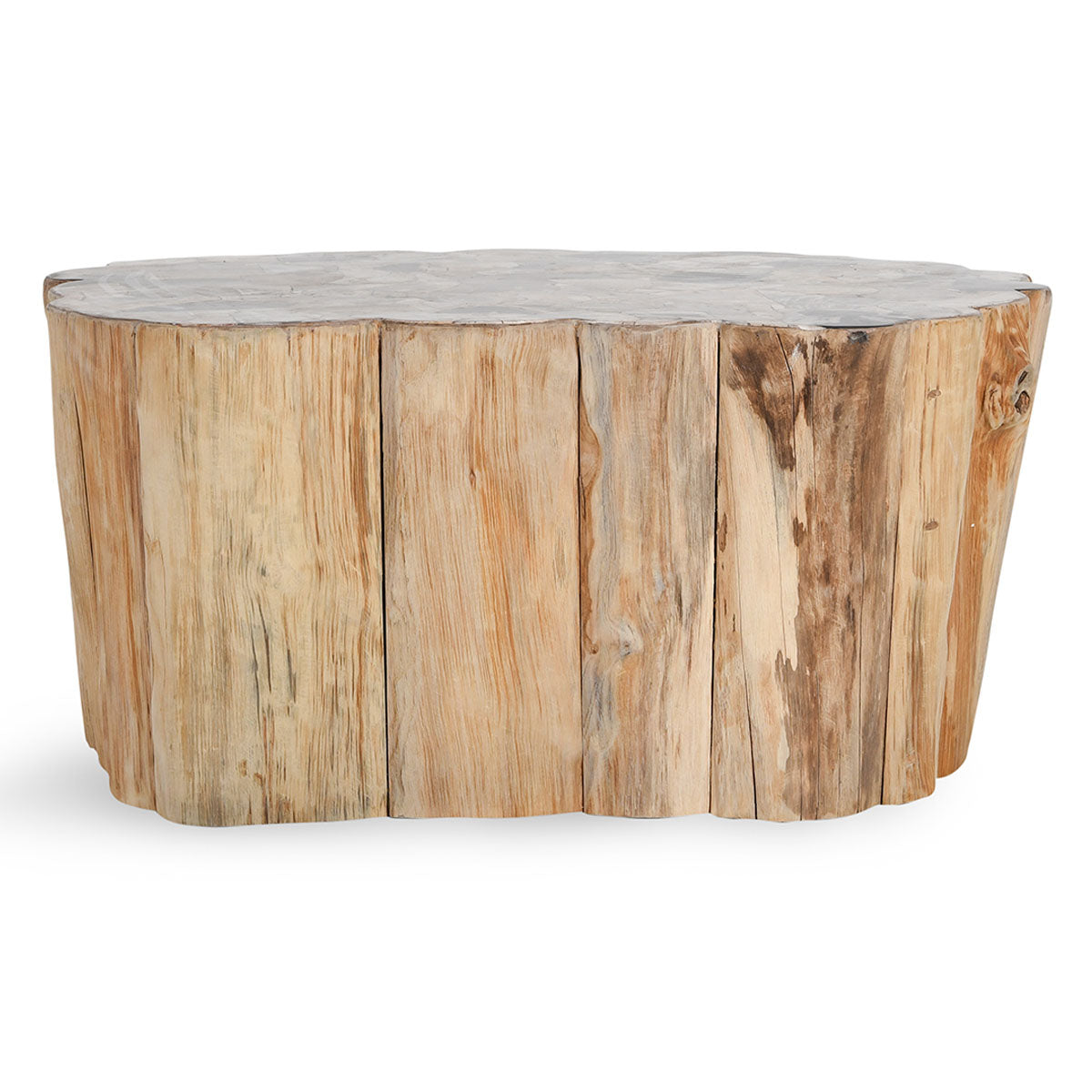 Norwest Petrified Wood Coffee Table Natural | BeBoldFurniture