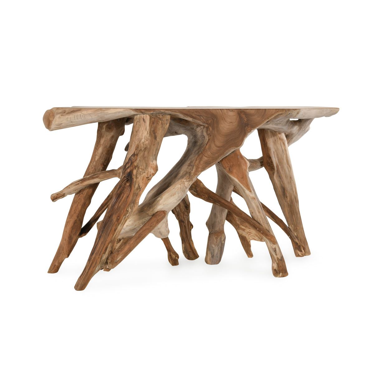 Cypress Root Console Table 59-60" Natural | BeBoldFurniture