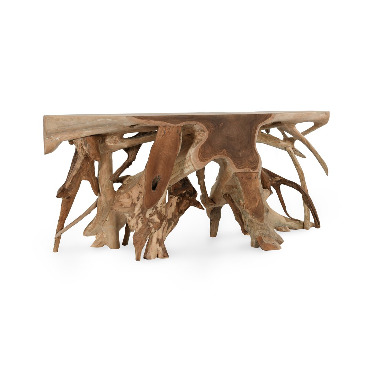 Cypress Root Console Table 70-71" Natural | BeBoldFurniture