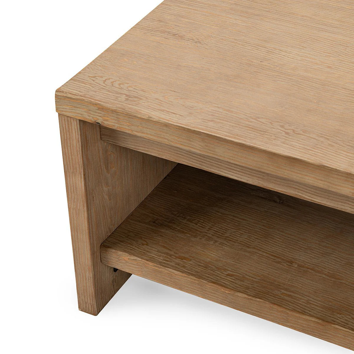 Nalani Solid Wood Rectangle Coffee Table | BeBoldFurniture