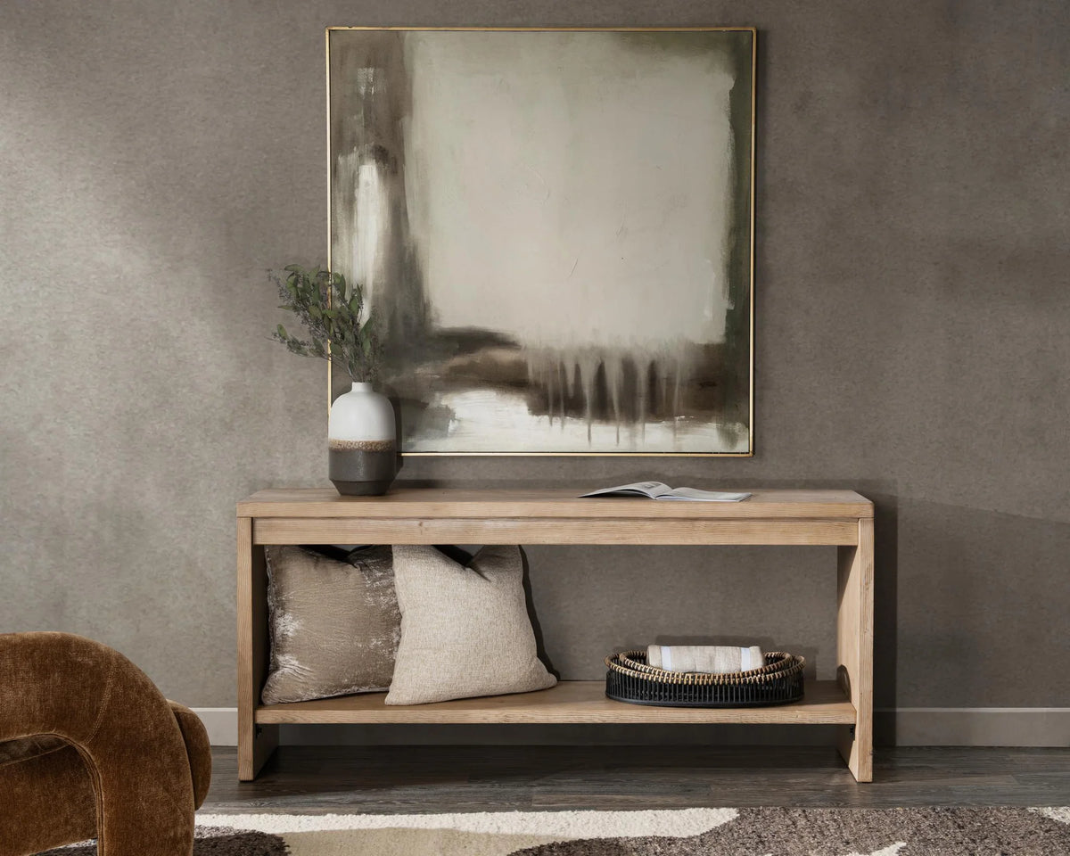 Nalani Solid Wood Rectangle Console Table | BeBoldFurniture