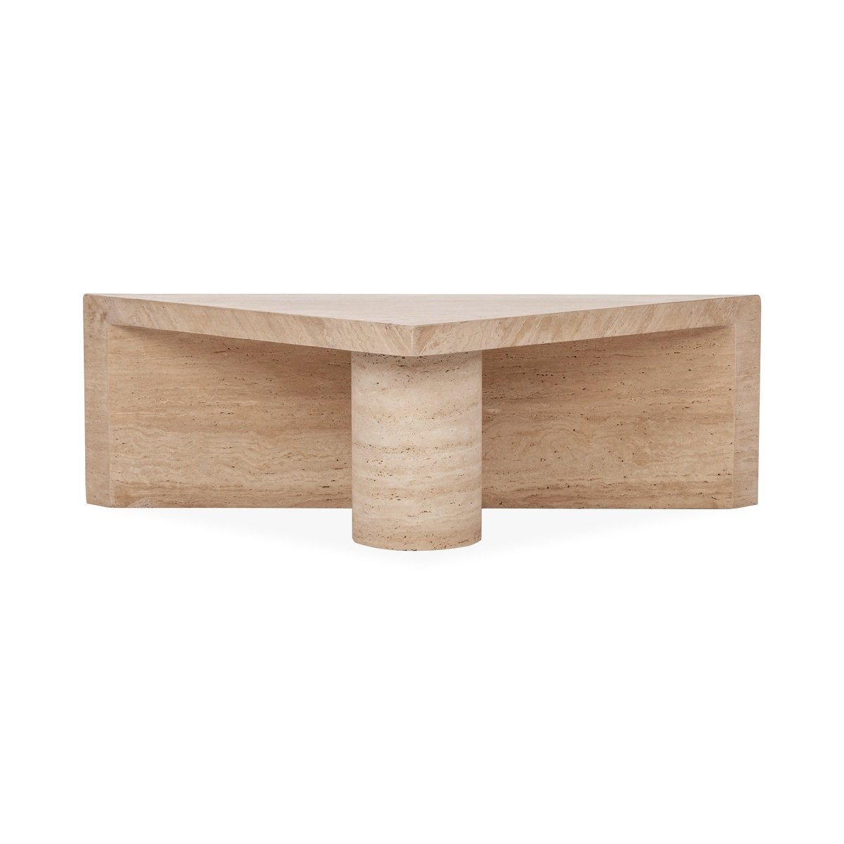 Akiro Travertine Coffee Table Set of 2 | BeBoldFurniture