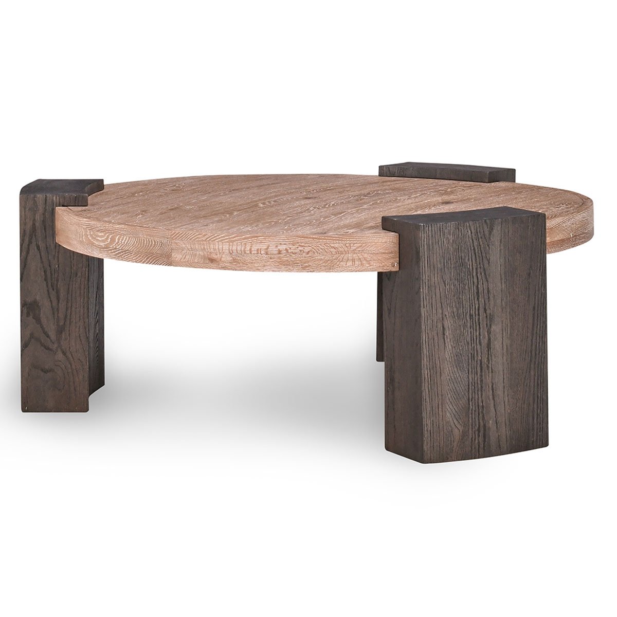 Rio Round Coffee Table Natural | BeBoldFurniture