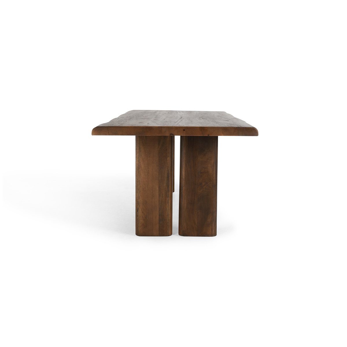 Holmes Mango Wood 80" Dining Table Artisan Brown | BeBoldFurniture
