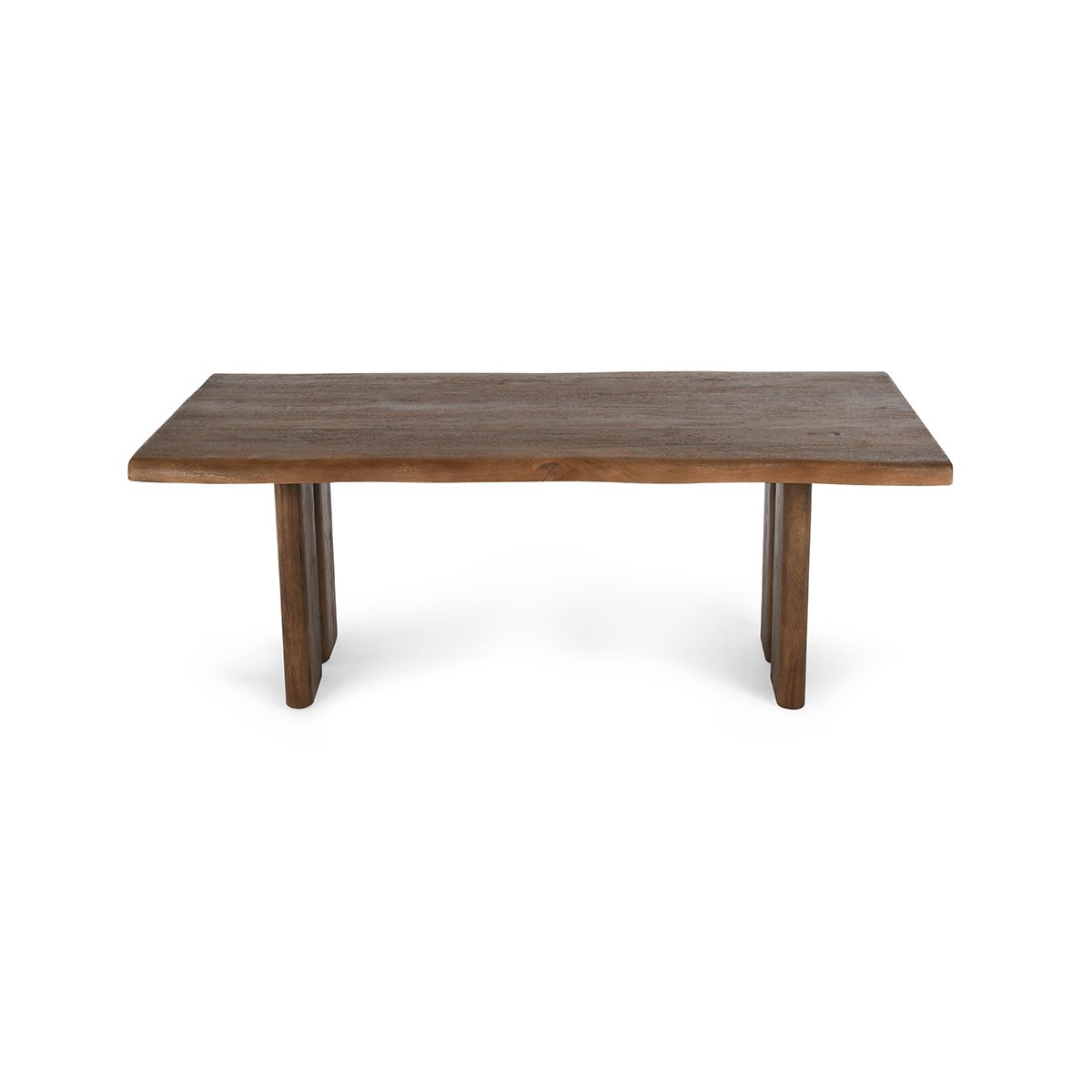 Holmes Mango Wood 80" Dining Table Artisan Brown | BeBoldFurniture
