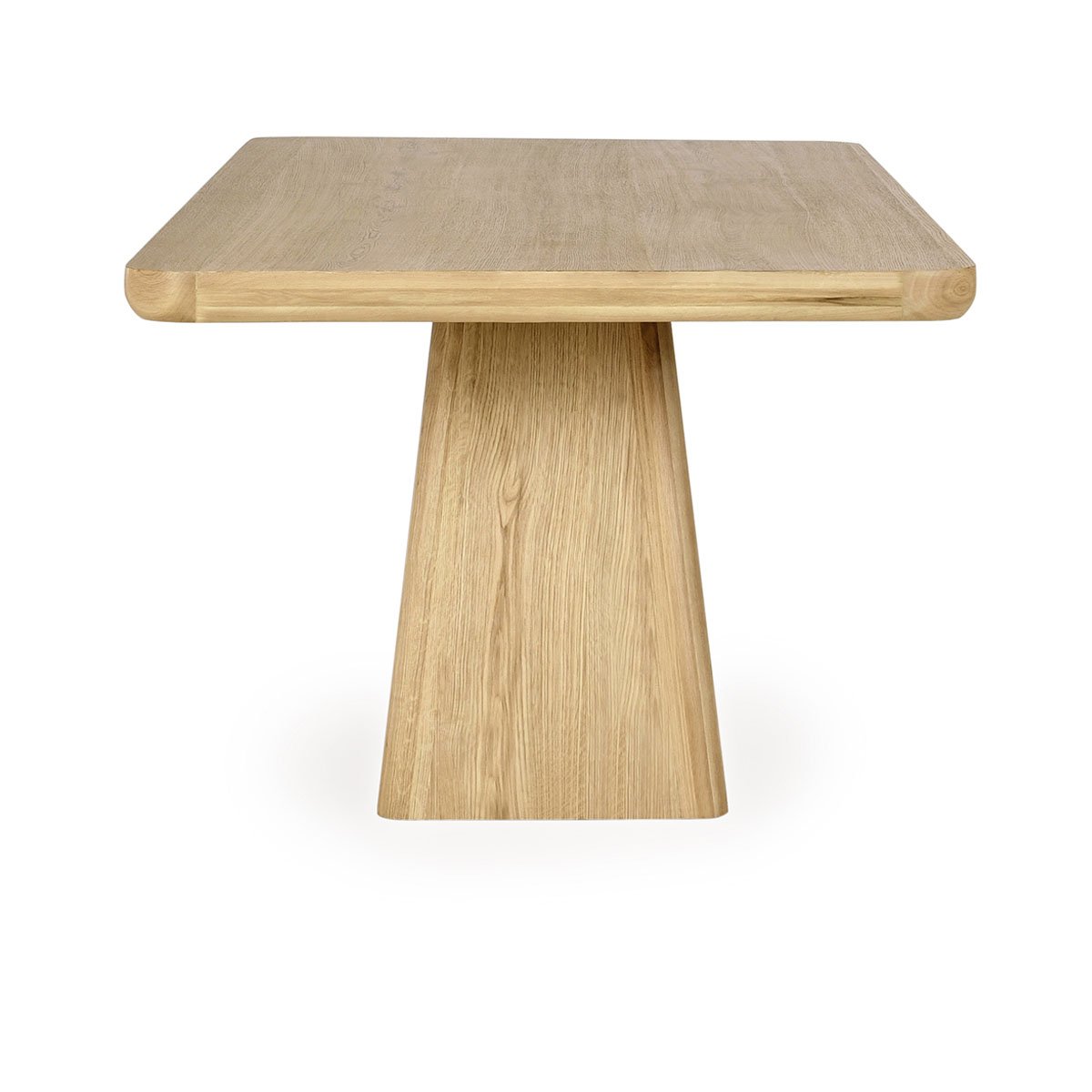 Orlando Oak Veneer 95" Dining Table True Natural | BeBoldFurniture