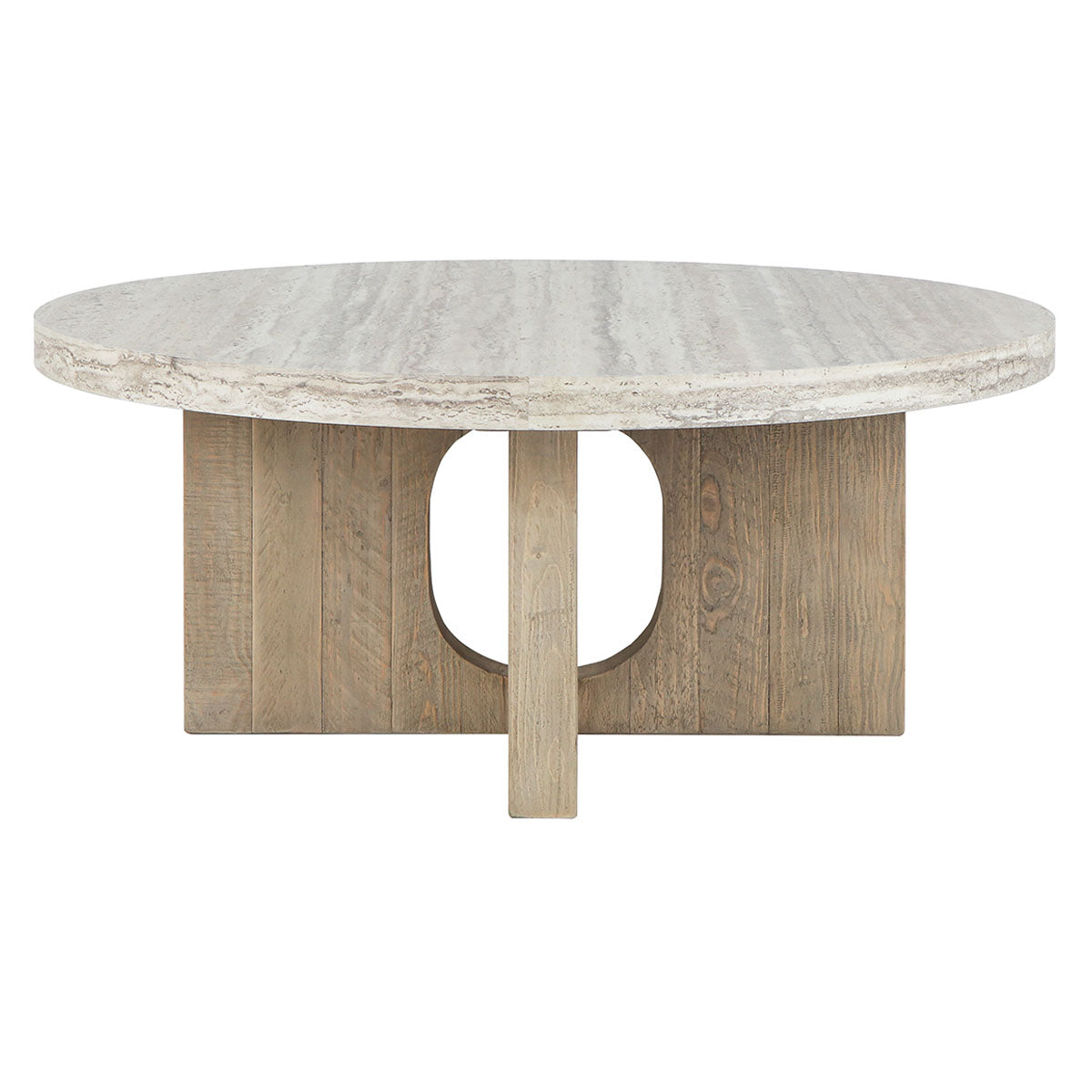 Talbot 42" Round Coffee Table | BeBoldFurniture
