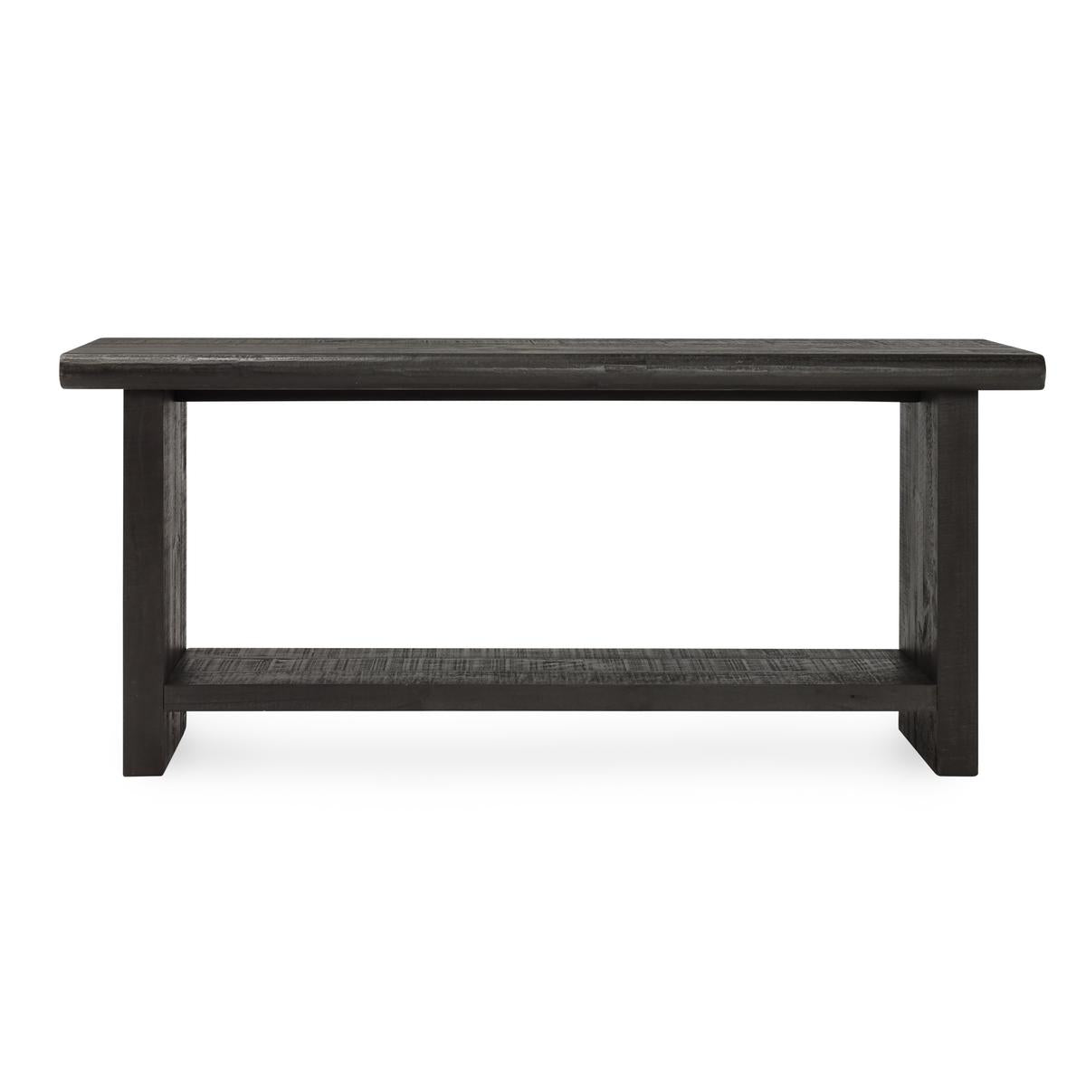 Larson Reclaimed Pine 68" Console Table Carbon Black | BeBoldFurniture