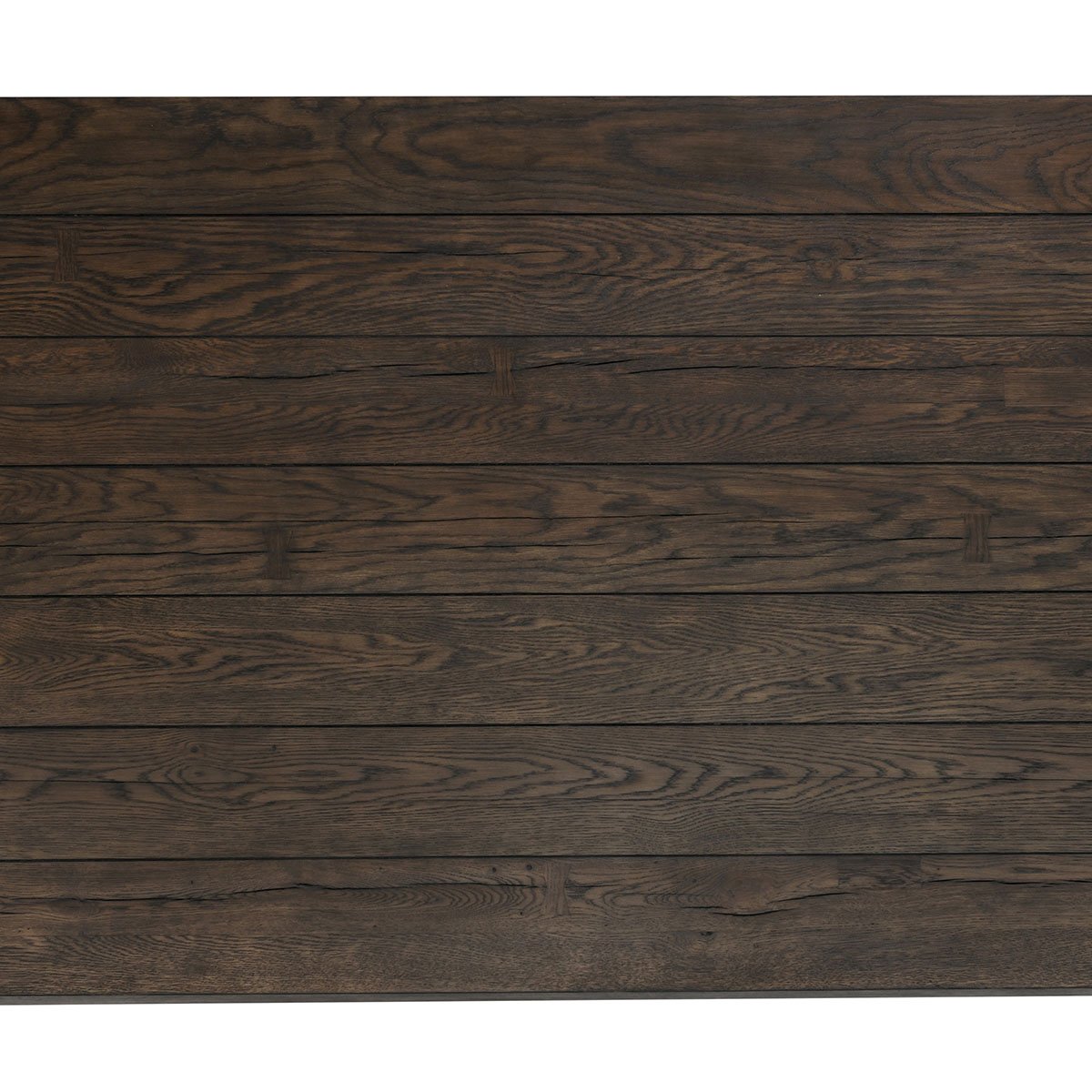 Troy Reclaimed Oak 89" Dining Table Suede Brown | BeBoldFurniture