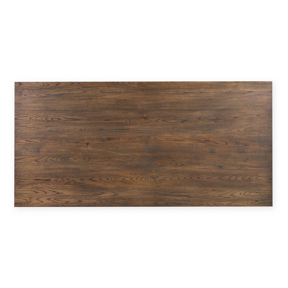 Lazar Reclaimed Oak 78" Dining Table Suede Brown | BeBoldFurniture
