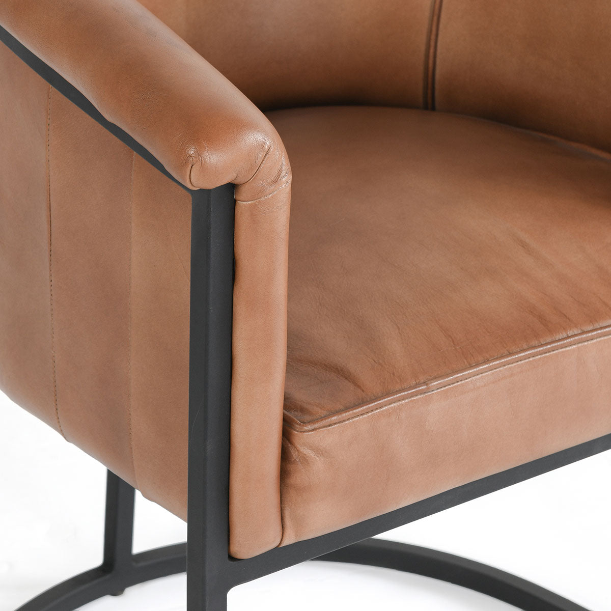 Hester Leather Dining Chair | BeBoldFurniture