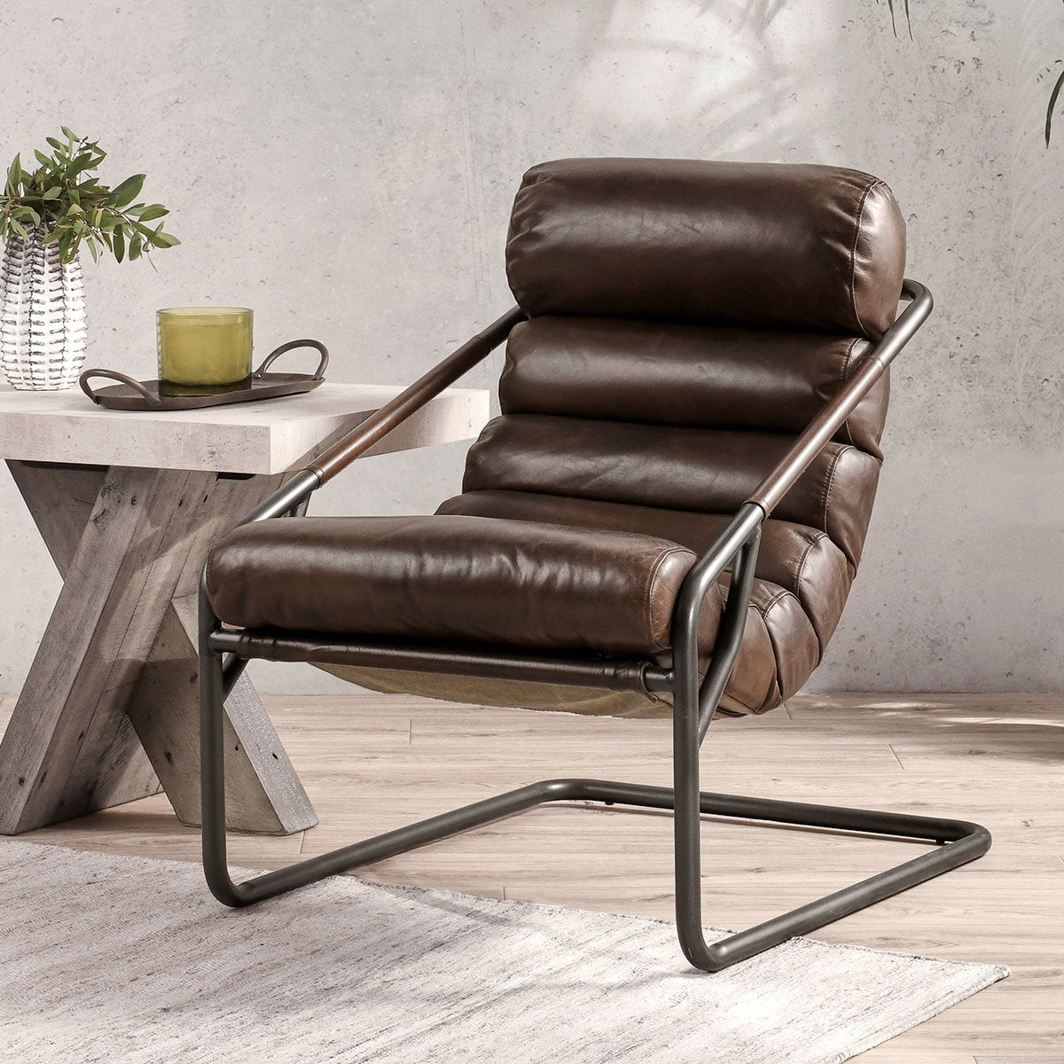 Jackson Accent Chair Truffle Brown | BeBoldFurniture 