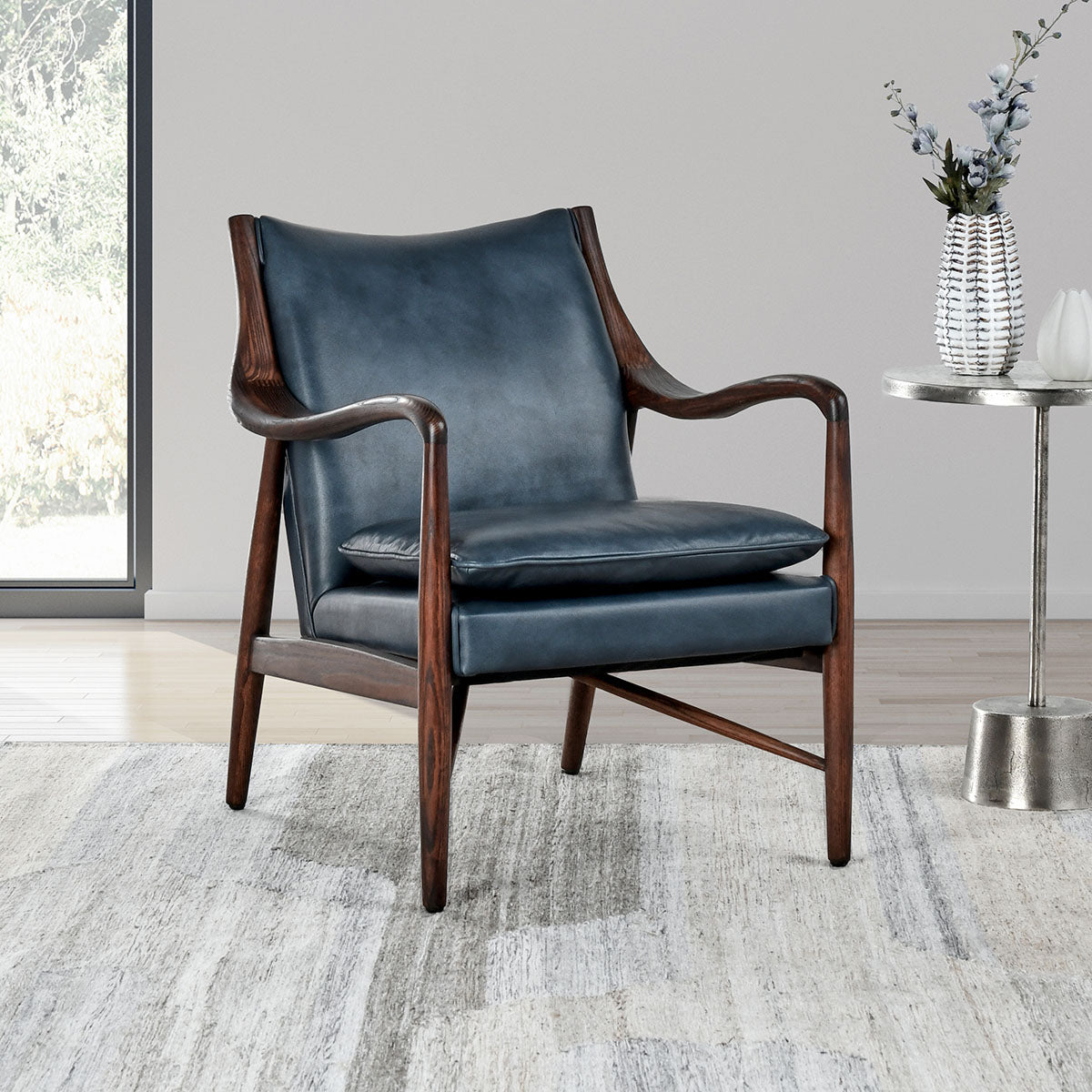 Kiannah Club Chair Ocean Blue | BeBoldFurniture