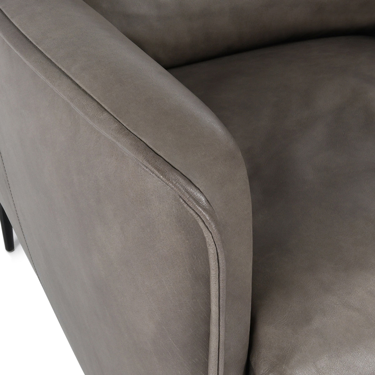 Abigail Club Chair Pewter Gray | BeBoldFurniture