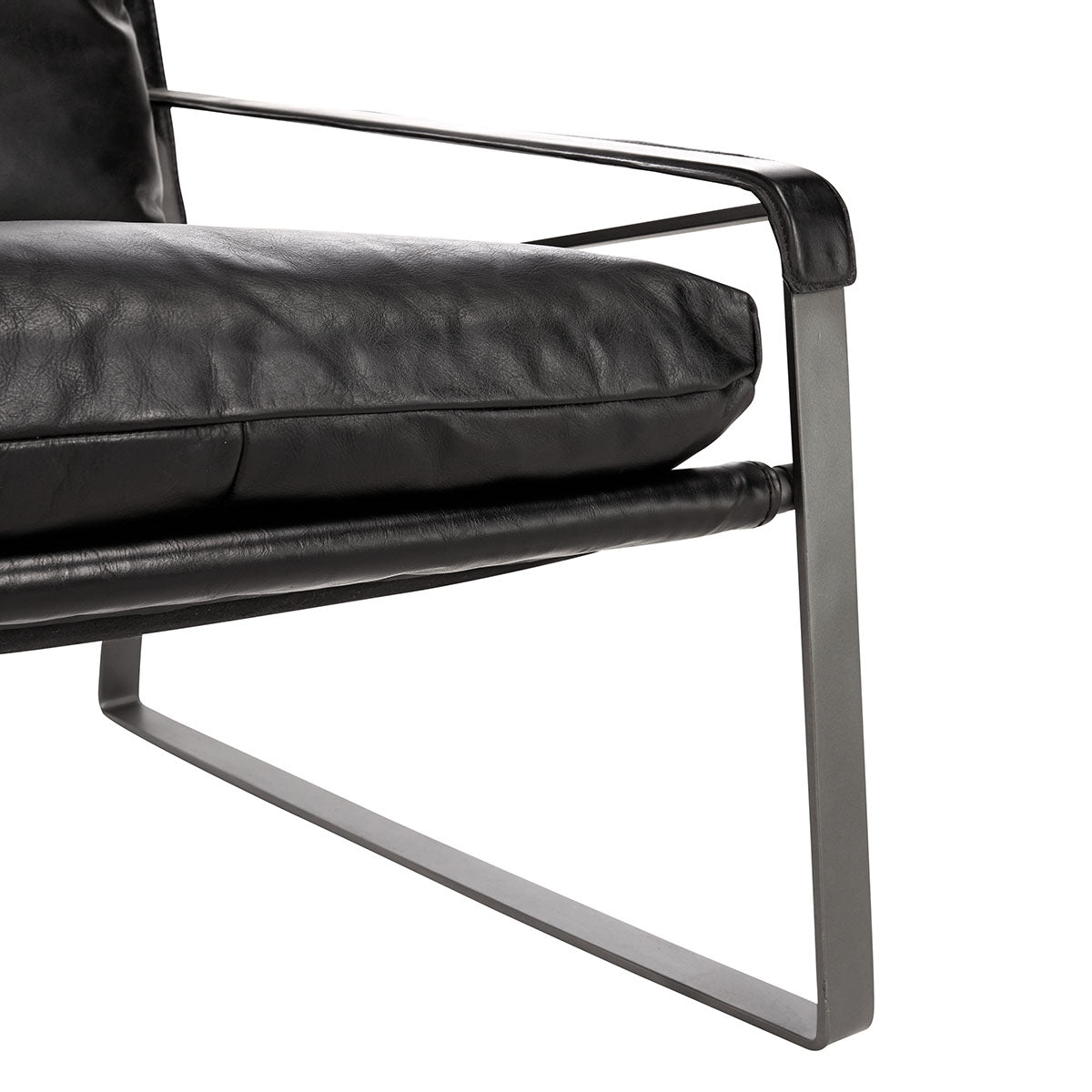 Morgan Accent Chair Jet Black | BeBoldFurniture