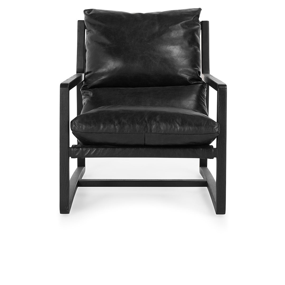 Ethan Accent Chair Jet Black | BeBoldFurniture
