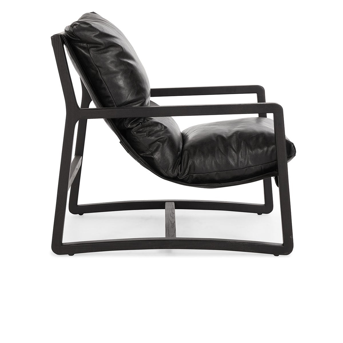 Ethan Accent Chair Jet Black | BeBoldFurniture
