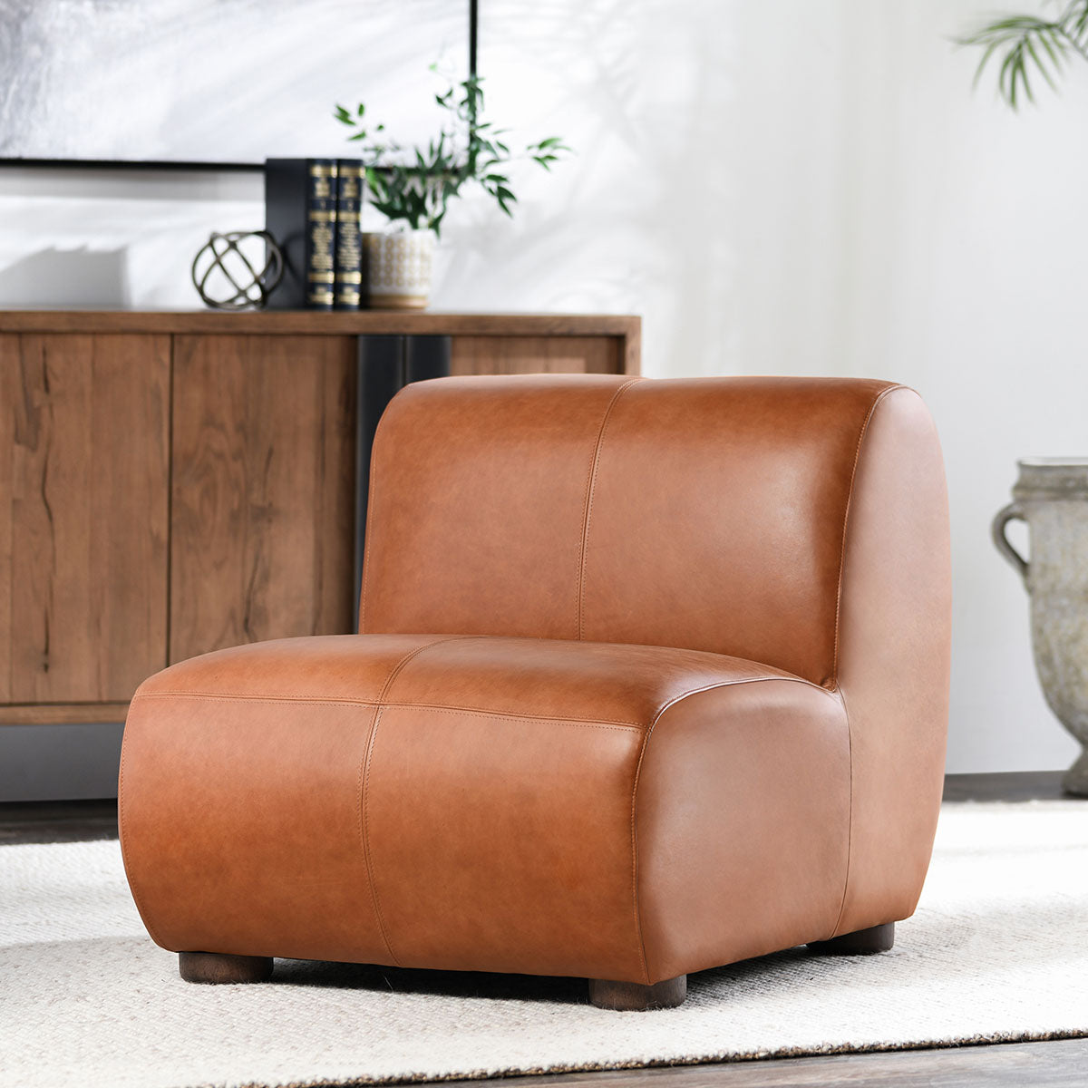 Arcadia Accent Chair Autumn Brown | BeBoldFurniture