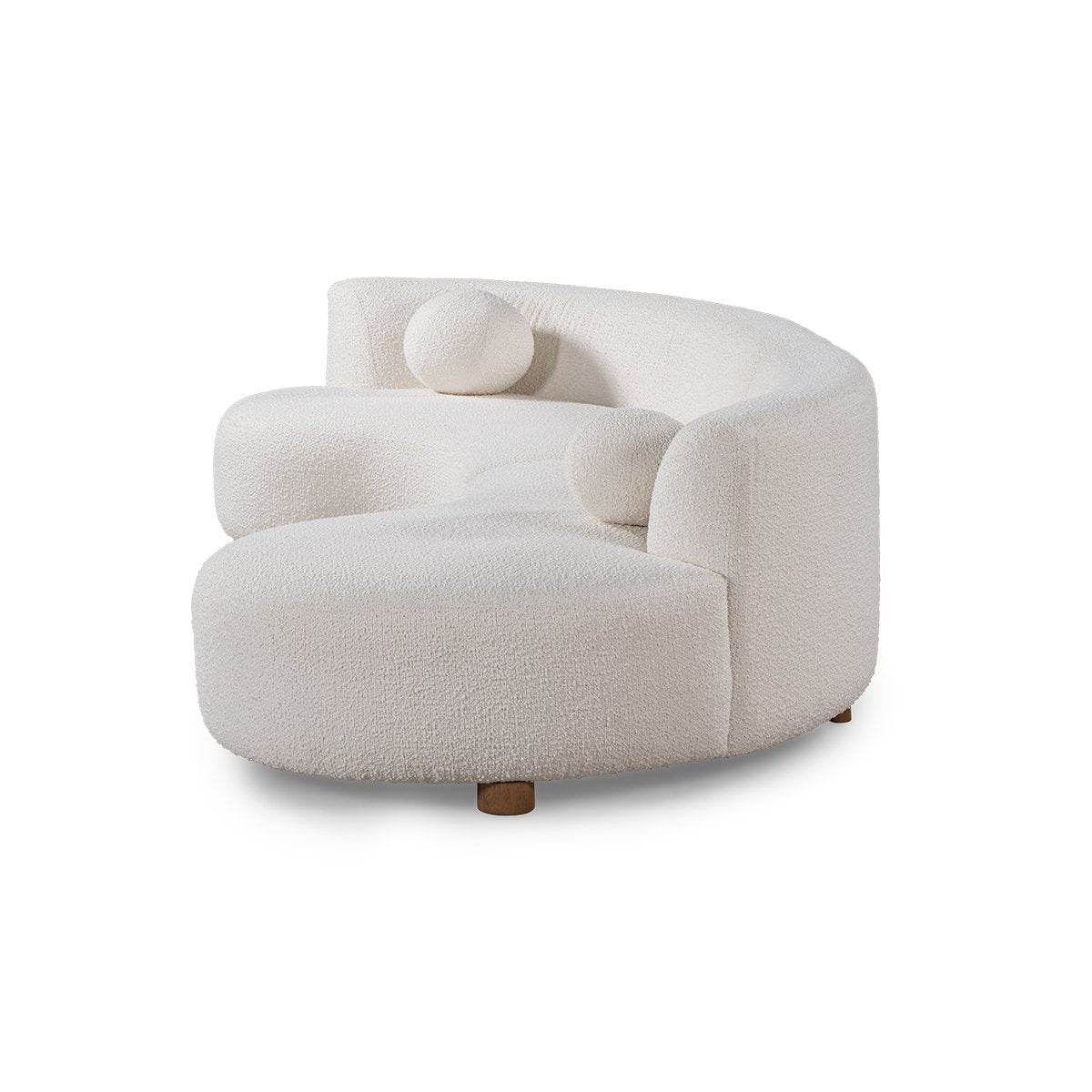 Octavia Sectional Ivory | BeBoldFurniture