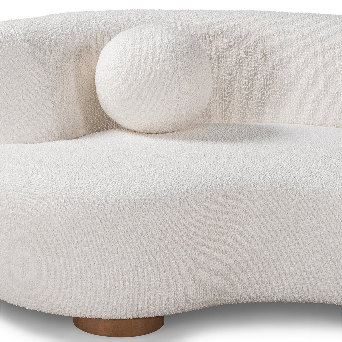 Octavia Sectional Ivory | BeBoldFurniture