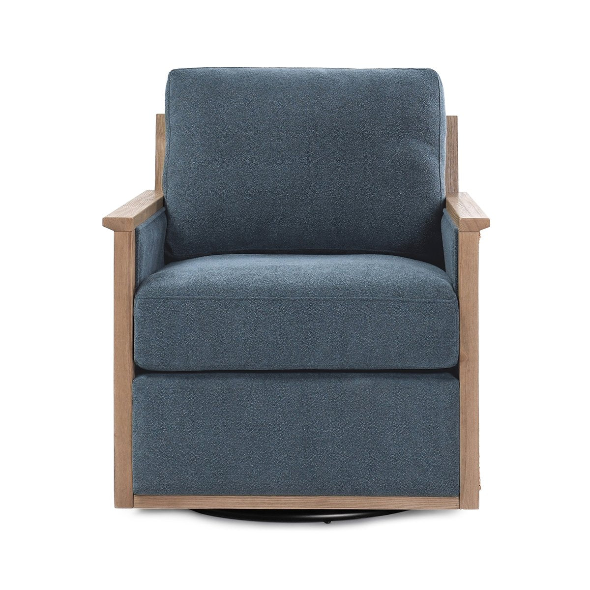 Norman Swivel Accent Chair Teal | BeBoldFurniture