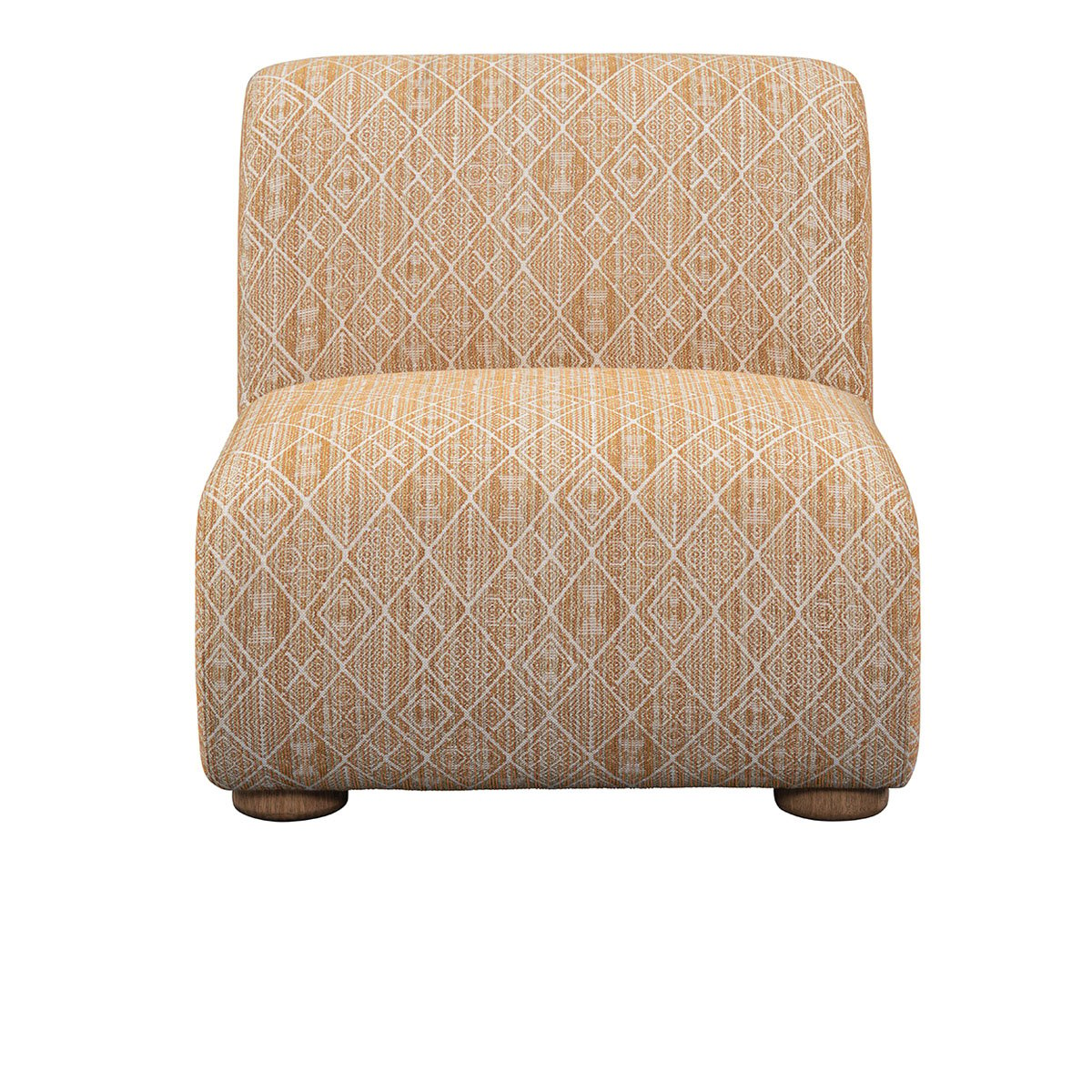 Arcadia Accent Chair Gold Pattern | BeBoldFurniture