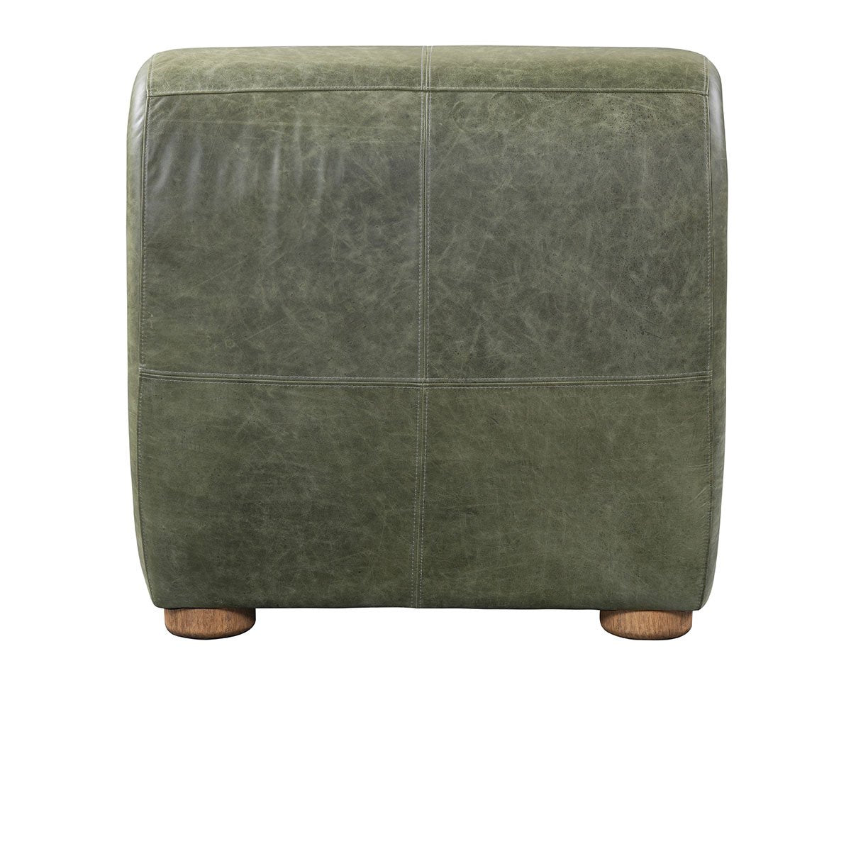 Arcadia Accent Chair Green Leather | BeBoldFurniture