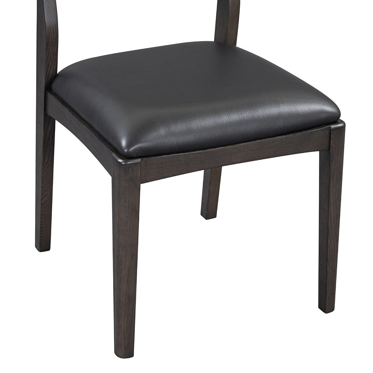 Rooney Leather/Wood Dining Chair | BeBoldFurniture
