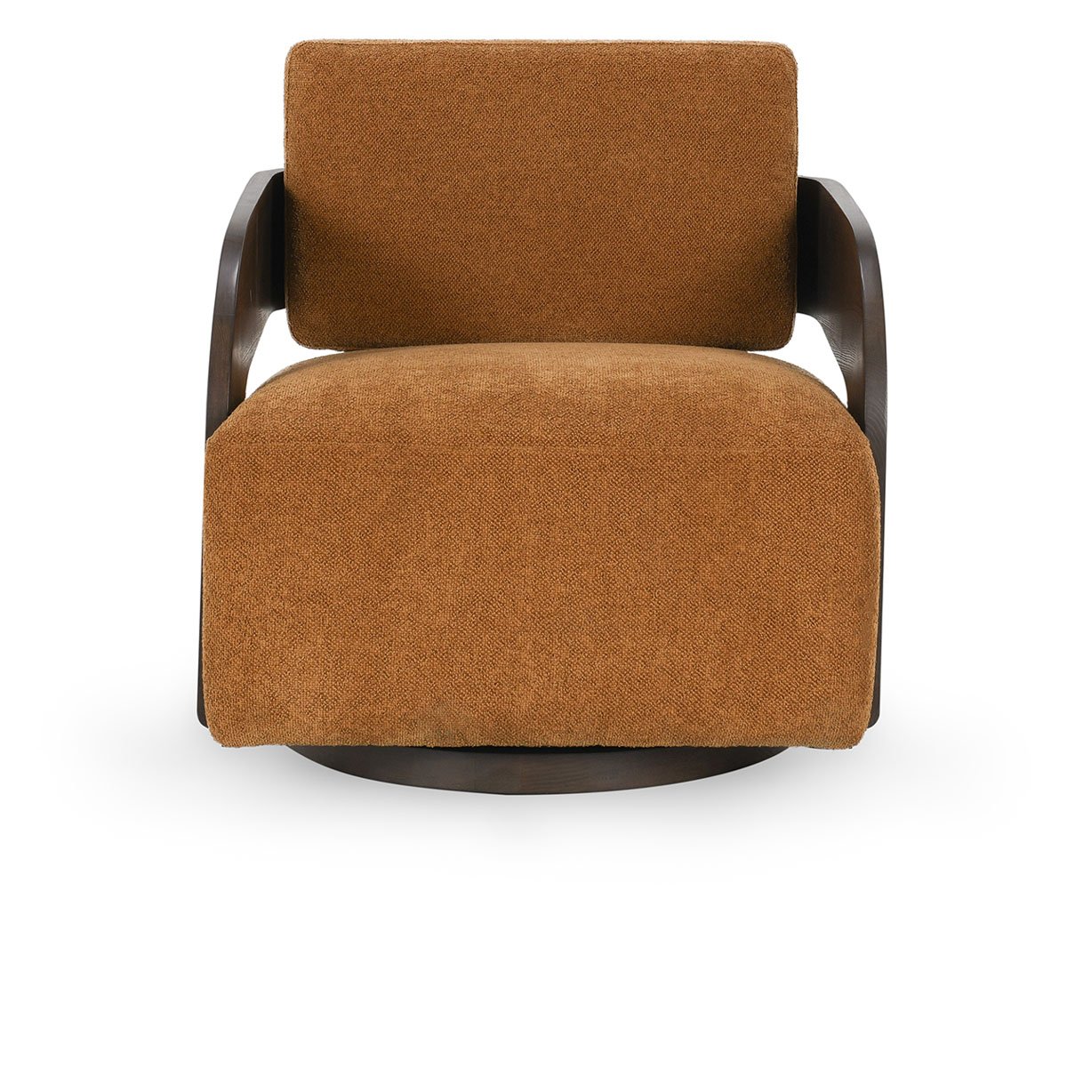 Toscana Swivel Accent Chair Amber | BeBoldFurniture
