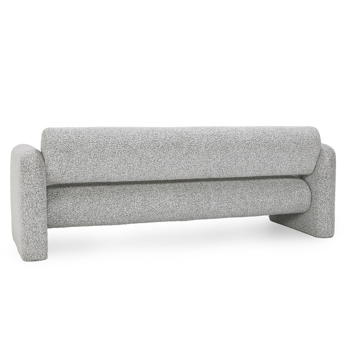 Marcel Boucle 90" Sofa Mercury Gray | BeBoldFurniture