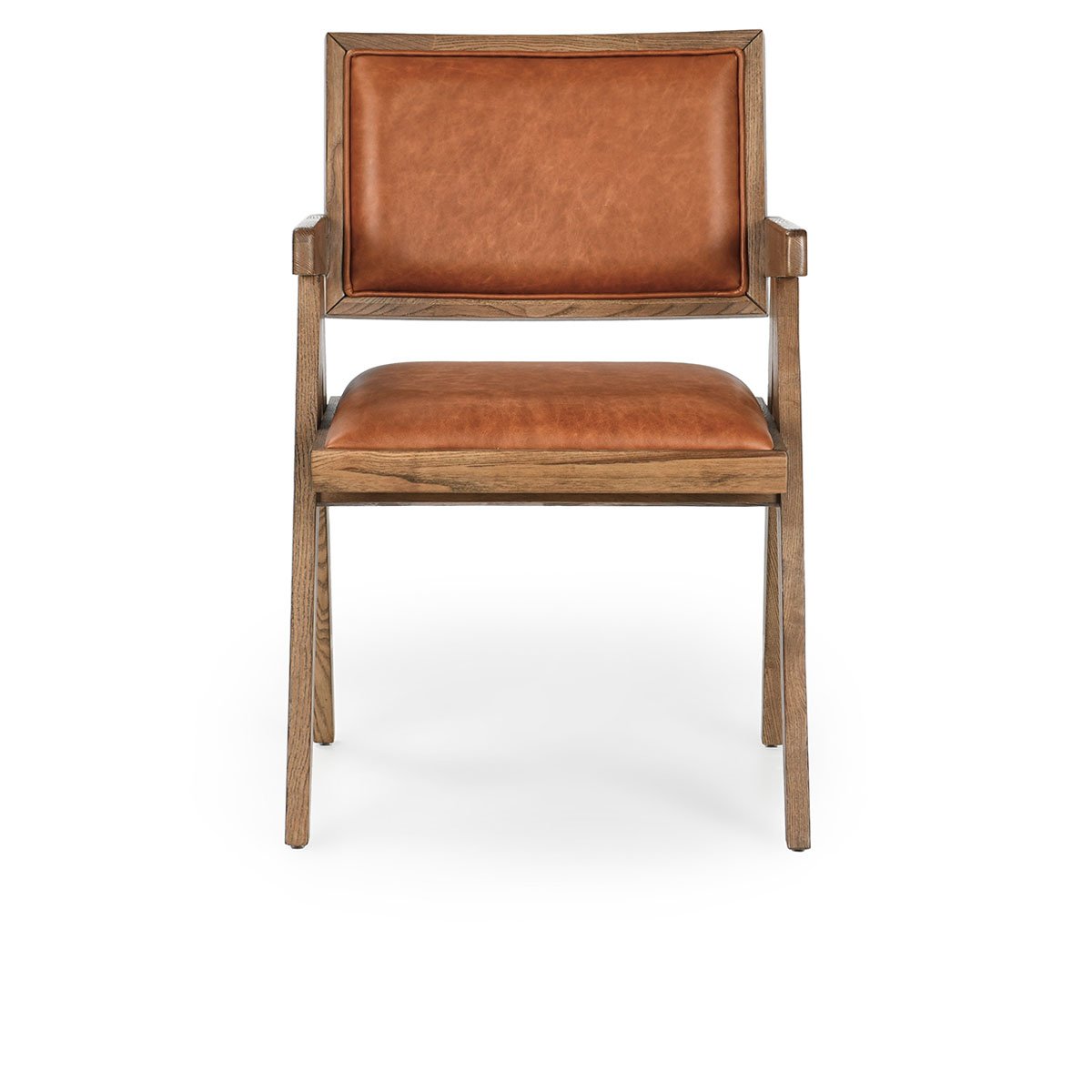 Dolton Dining Arm Chair Autumn Brown | BeBoldFurniture