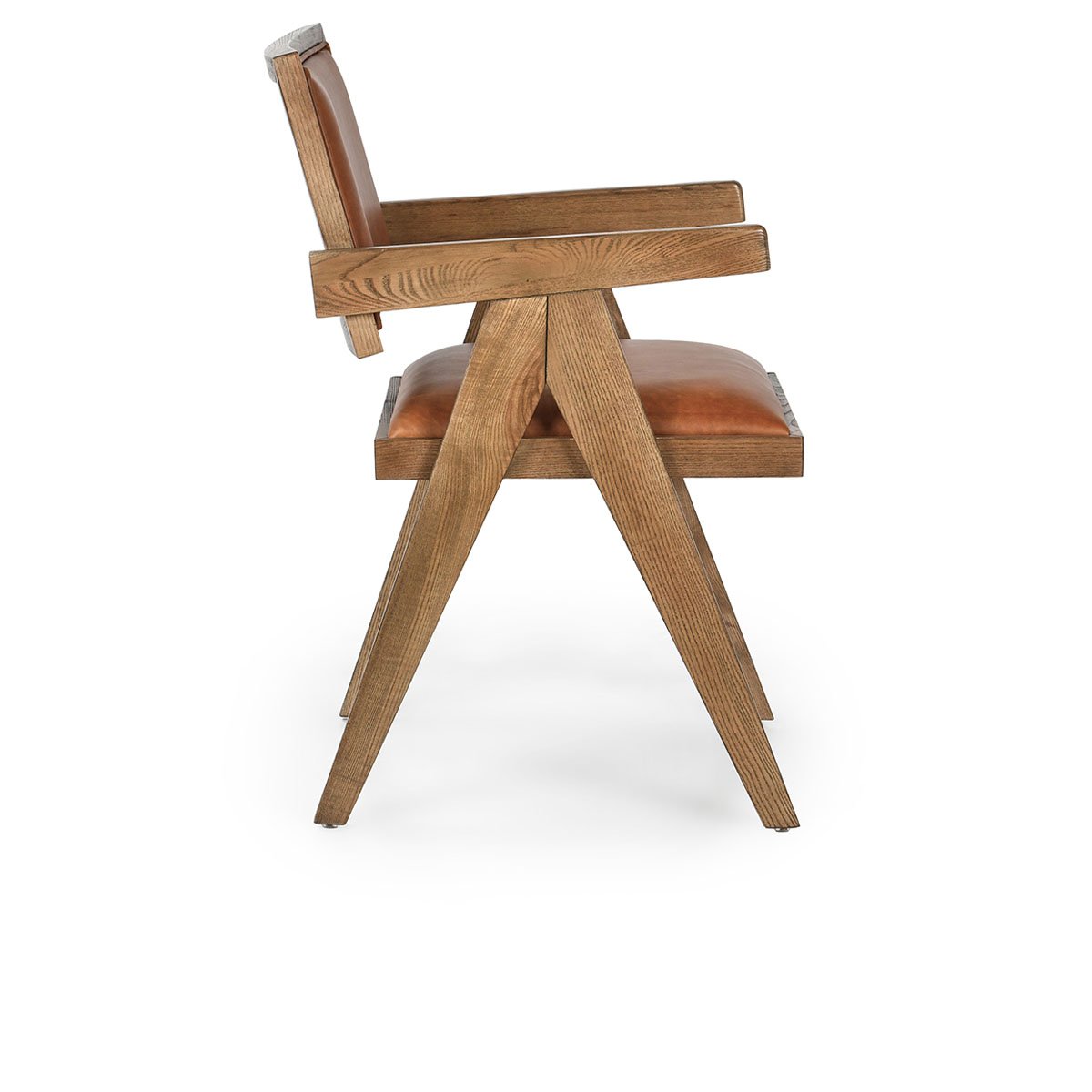 Dolton Dining Arm Chair Autumn Brown | BeBoldFurniture