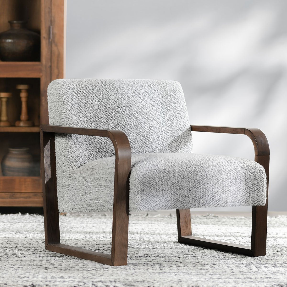 Lexington Accent Chair Mercury Gray | BeBoldFurniture