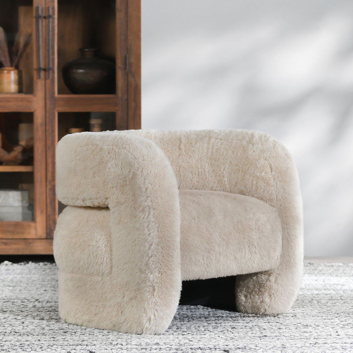 Teddy Plush Accent Chair | BeBoldFurniture