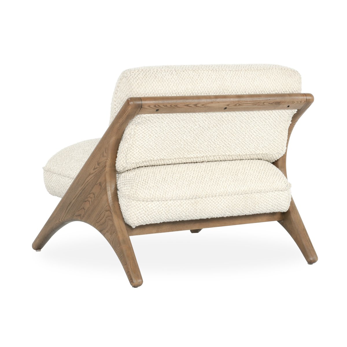 Georgia Accent Chair Light Beige/Natural | BeBoldFurniture