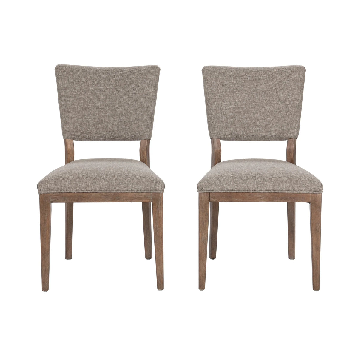 Phillip Upholstered Dining Chair Set of 2 Stone | BeBoldFurniture