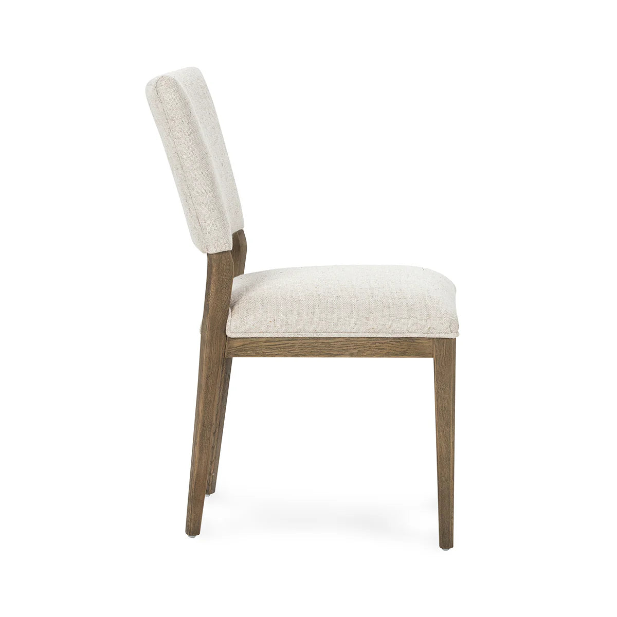 Phillip Upholstered Dining Chair Set of 2 Oatmeal | BeBoldFurniture